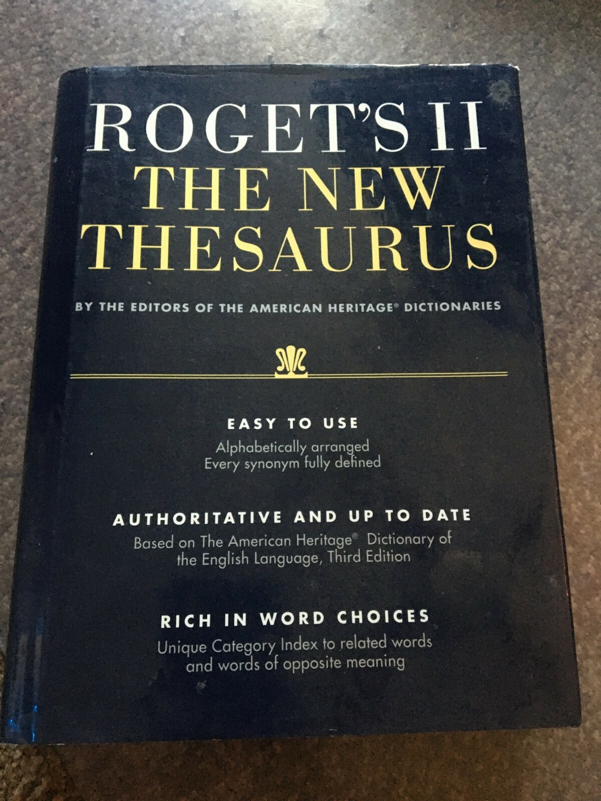 Roget's II The New Thesaurus Good condition! 9780425117699 eBay