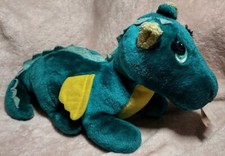 Vintage 1987 Dakin Fun Farm 17" Green Puff The Magic Dragon Plush Toy