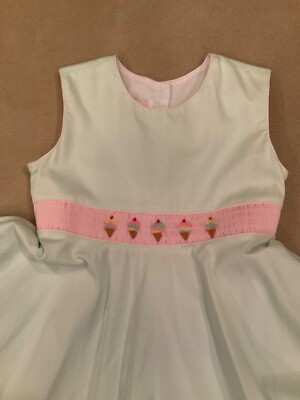 Anavini dress smocked ice cream dress sundress girls 6 mint green Twirl summer | eBay Anavini dress smocked ice cream dress sundress girls 6 mint green Twirl summer | eBay