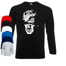 David Lynch Long Sleeve T-Shirt Twin Peaks Eraserhead  Blue Velvet