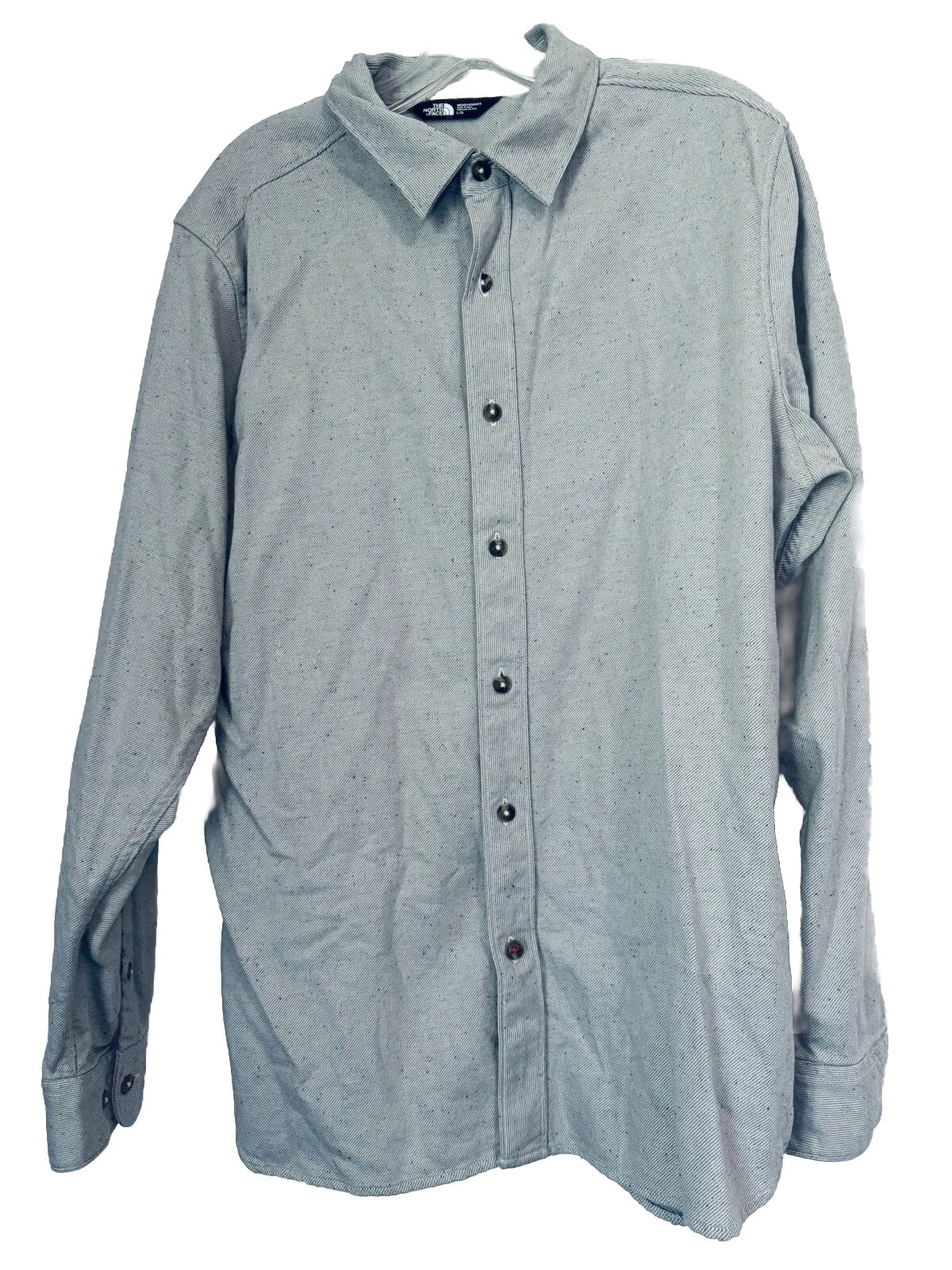 THE NORTH FACE MEN'S GRAY SPECKLED BUTTON FRONT LONG SLEEVE OUTDOOR SHIRT LARGE
Opens in a new windo