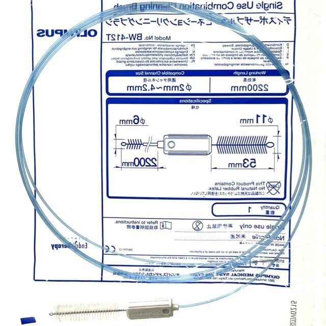 Olympus Single Use Combination Cleaning Brush (BW412T) for sale online