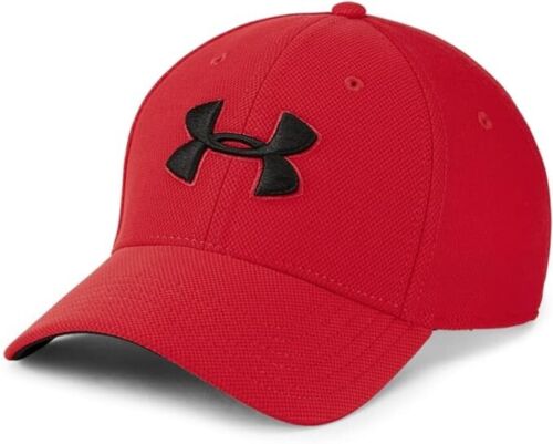 Under Armour Mens Blitzing 3.0 Golf Cap Red Medium\Large- Code 2320 - RRP £18.00 - Picture 1 of 4