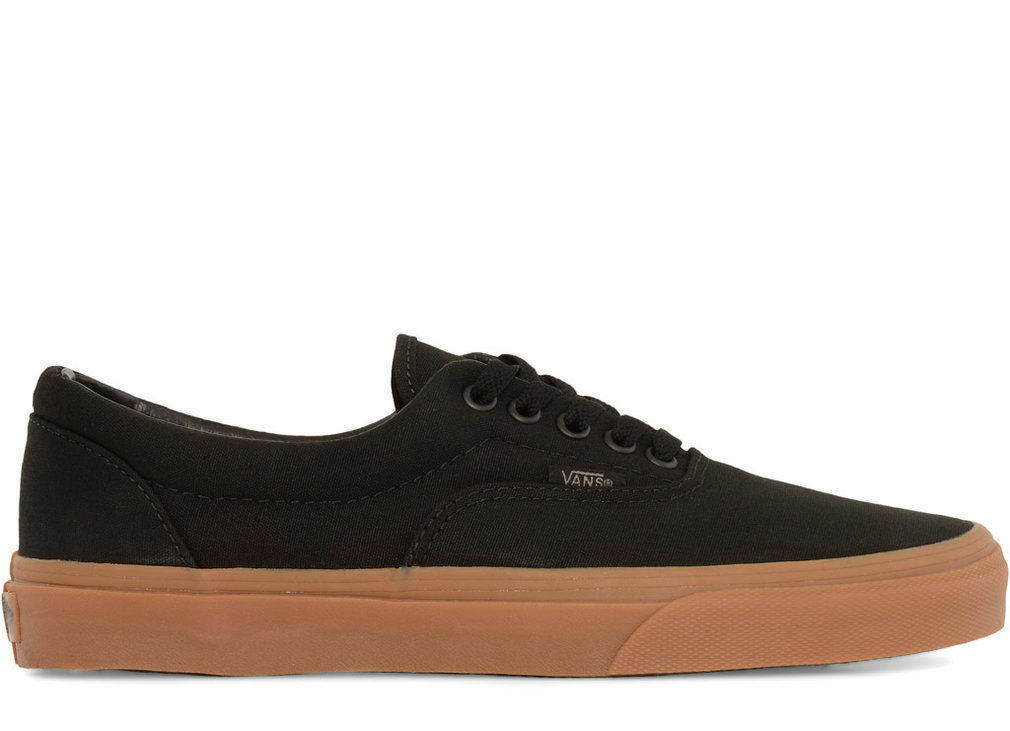 VANS ERA BLACK / CLASSIC GUM SHOES MENS AUST SELLER WOMENS KINGPIN  SKATEBOARD | eBay