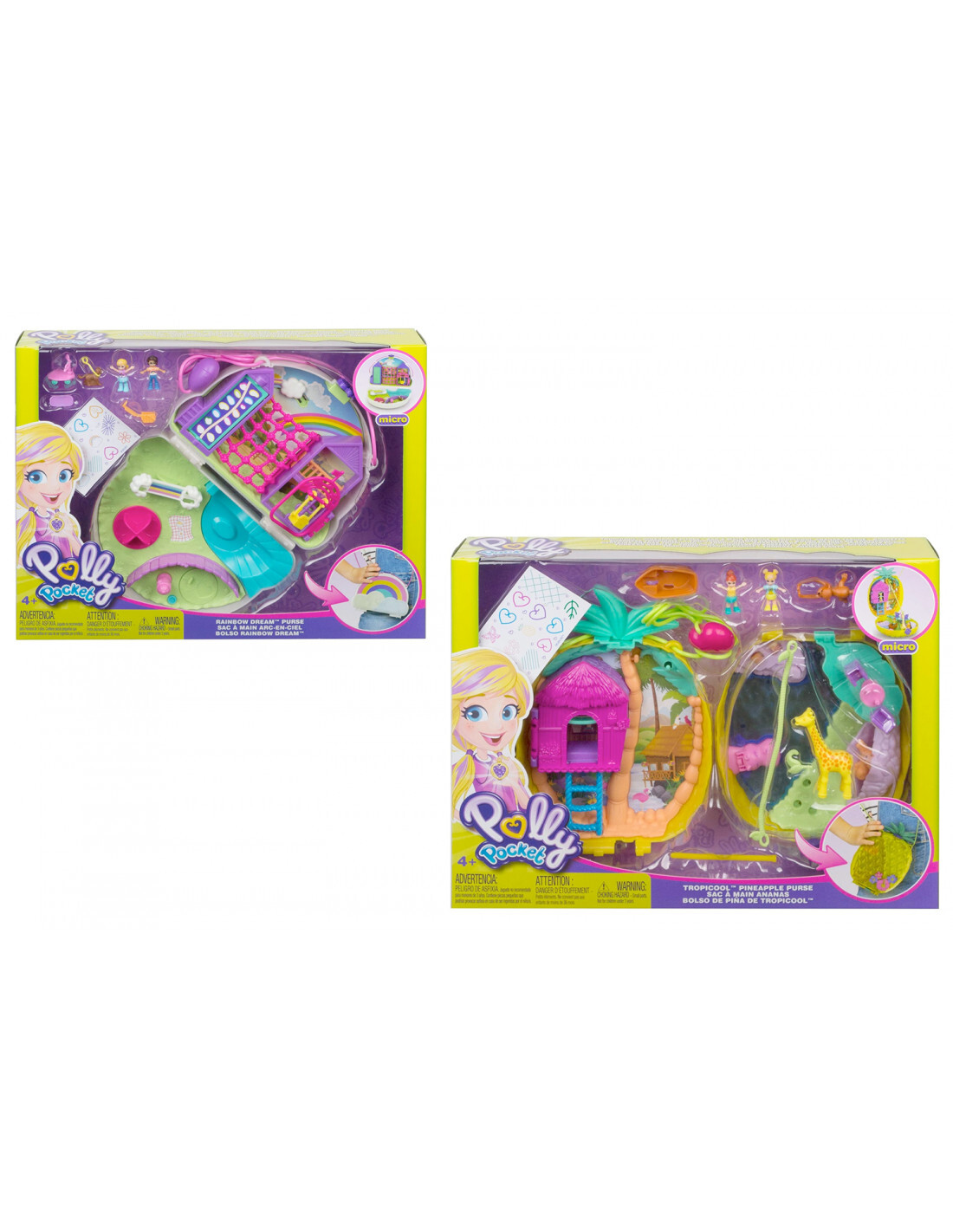 Borsetta Playset POLLY POCKET Mattel GKJ63 in assortimento