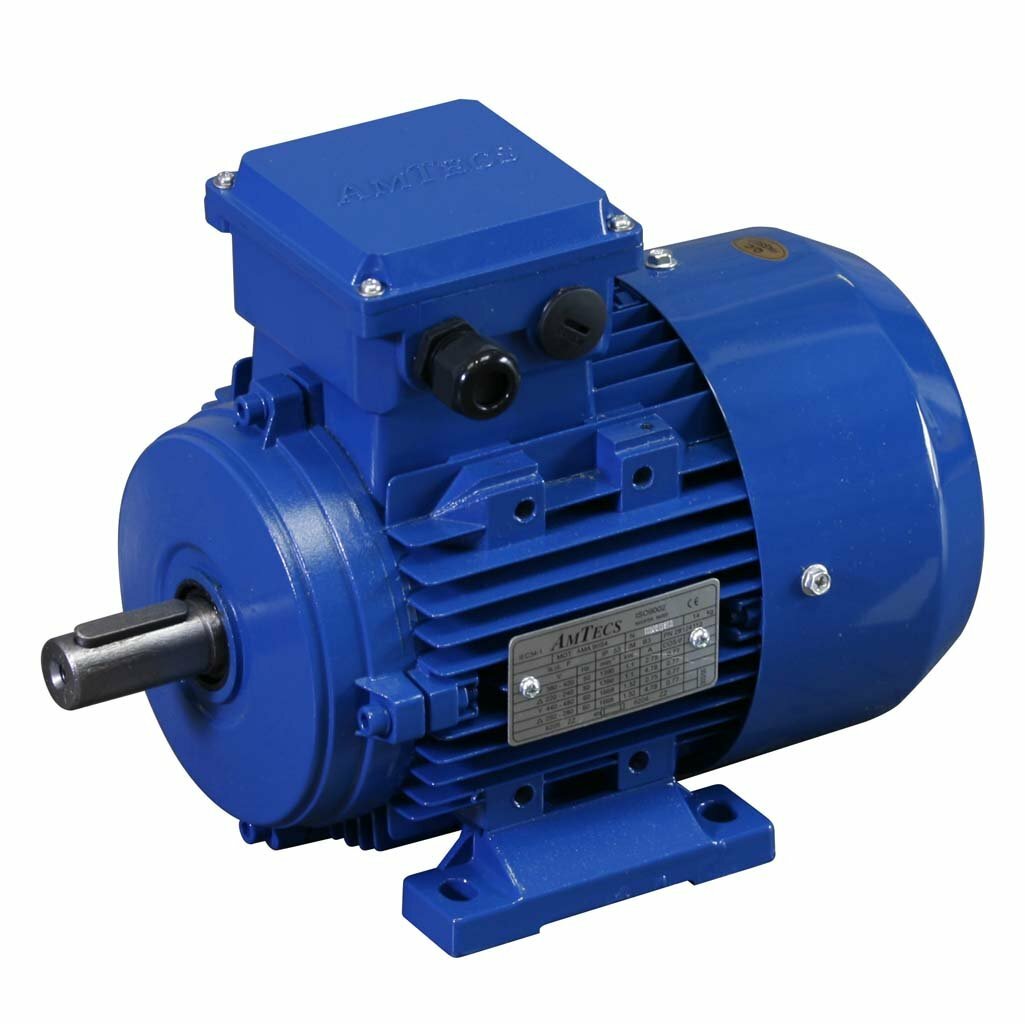3 Phase Aluminium Electric Motor 5.5kW 7.5Hp 965rpm 132 Frame 6 