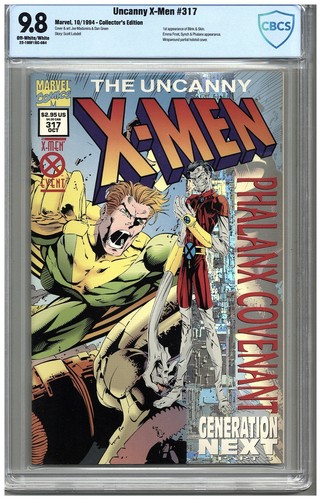 Uncanny X-Men  # 317  CBCS   9.8  Off white/wht pgs   10/94  Collector's Edition