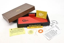Colt Diamondback 6 Inch .38 Spcl. 1965-1973 2 Piece, Red Interior Box Plus. New
