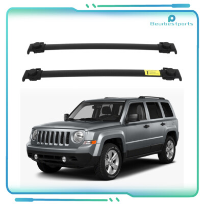 FOR 2007-2017 JEEP PATRIOT Roof Rail Rack Side Rail Bar