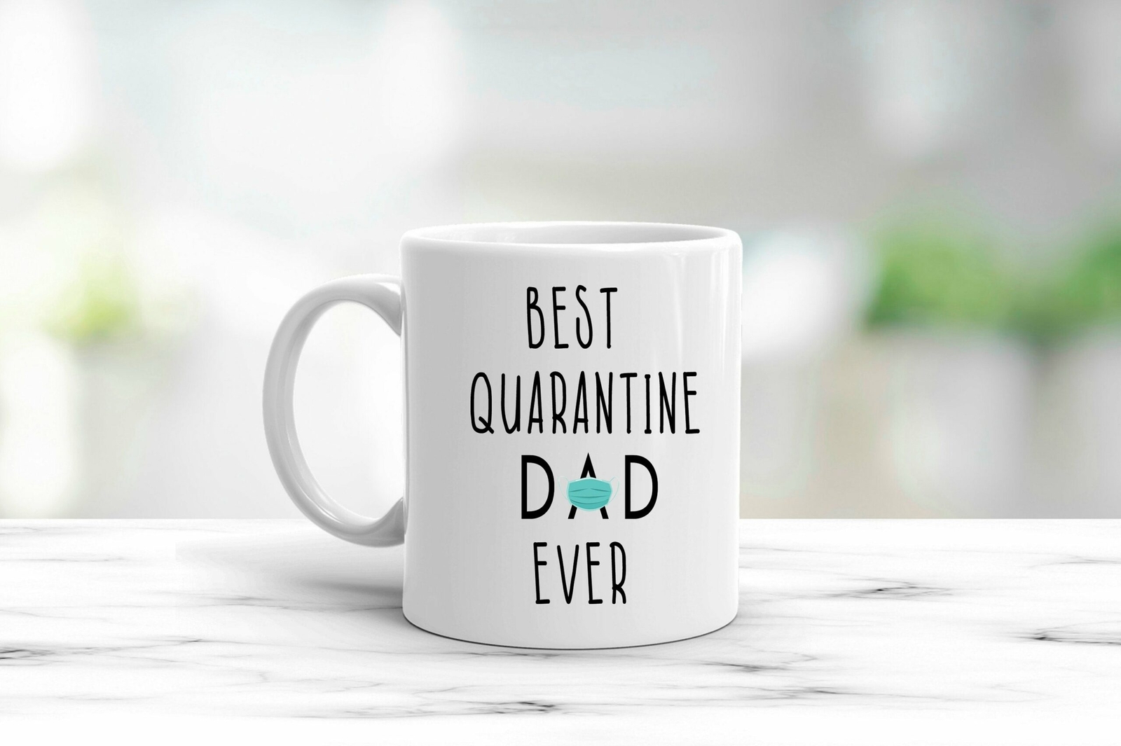 Funny Mug For Dad Gifts For Dad Best Quarantine Dad Ever Funny Coffee Cup