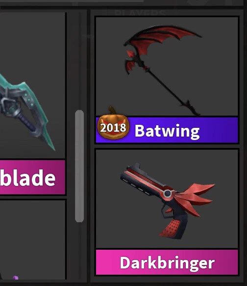 HOW TO GET FREE BATWING AND DARKBRINGER SET IN NEW ROBLOX MM2