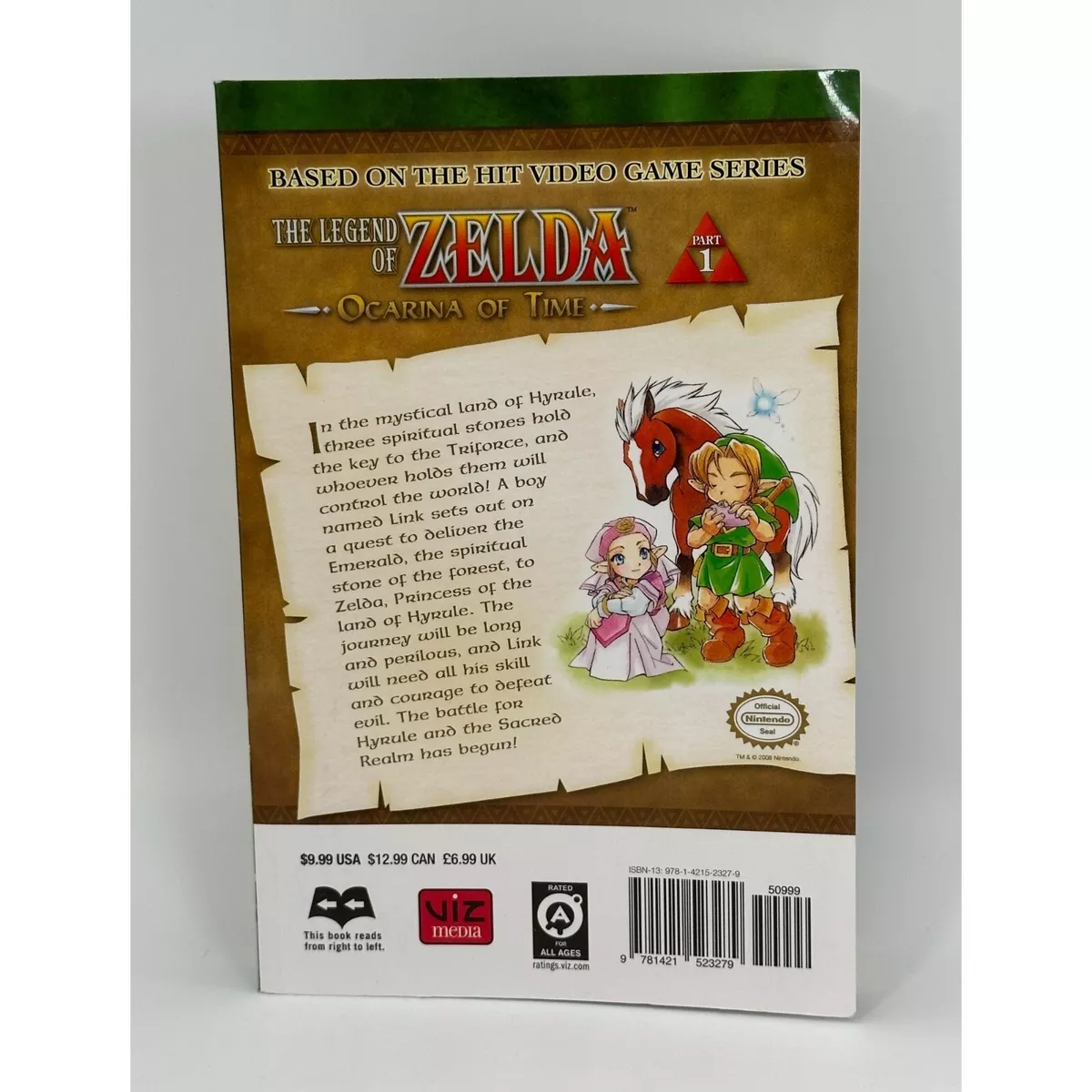 Legend of Zelda: The Ocarina of Time book by Akira Himekawa