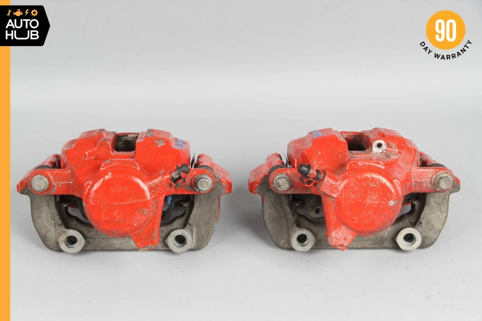 Juego de pinzas de freno delanteras Mercedes R171 SLK300 C320 0034202383 OEM 57k Foto 4 de 4