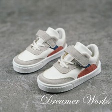 1/4 1/3 Uncle BJD Doll Sports Sneakers Board Shoes Lace-up Gray DIKA