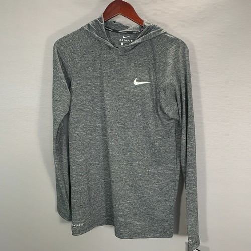 Nike Swim Shirt Mens Small Gray Long 