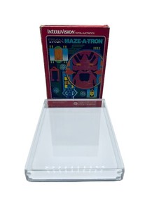 1 UV PROTECTED Intellivision Acrylic Game Case w/ Magnetic Lock & Removable Feet