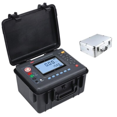 15KV 50TΩ HV Insulation Resistance Tester With Step Voltage Instead Of 12KV