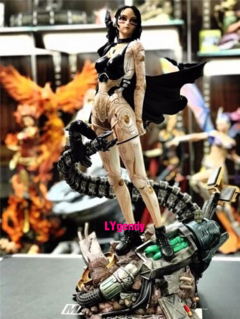 Alita Battle Angel Resin Black Pink Studio Statue Original 1/4