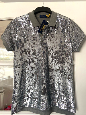 ralph lauren sequin top