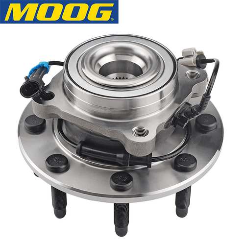 MOOG 8-Lug L4x4 Front Wheel Bearing Hub for Chevy GMC Silverado Sierra 2500 H2 - Afbeelding 1 van 10