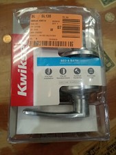 Kwikset Delta Lever Bed Bath 93001-879 Satin Chrome