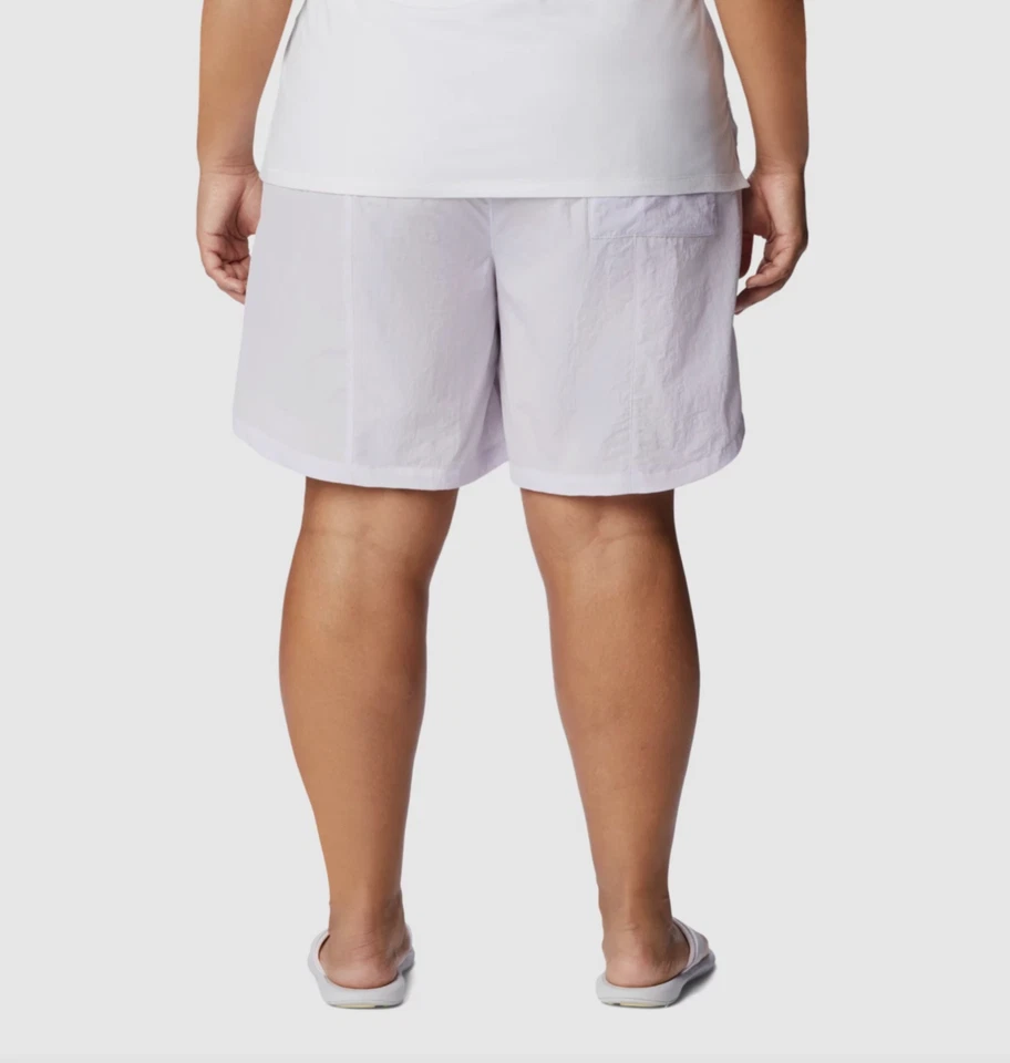 Pantalones cortos de trekking COLUMBIA para mujer lavanda ilimitados con Omni Shield 3X Foto 3 de 4