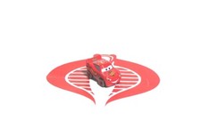 Disney Pixar's Cars Mini Racers Lightning McQueen 2016 Mattel