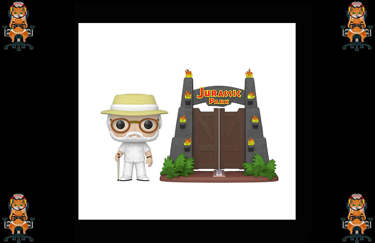 En Oferta Funko Pop Jurassic Park John Hammond Con Gates #30 Especial Edición New