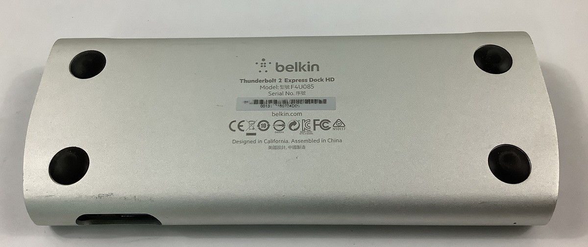 ベルキンTHUNDERBOLT2 EXPRESS DOCK HD F4U085 Amazon.com: Belkin Thunderbolt 2 Express HD Dock with 1