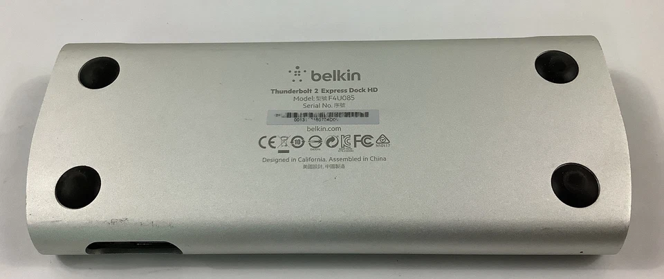 Belkin Thunderbolt 2 Express Dock HD F4U085 / Sin adaptador de corriente  Foto 3 de 3