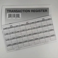 3 - Checkbook Registers - 2020-21-22 Calendar - Transactions Checking Bank 