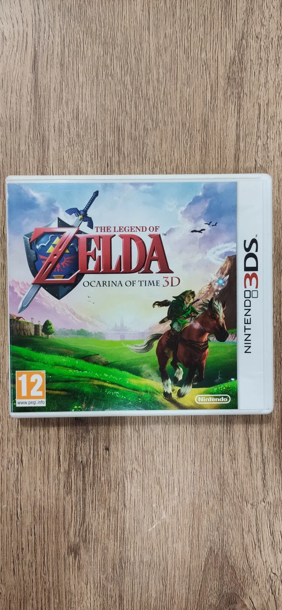 The Legend Of Zelda Ocarina Of Time 3D UKG 100 GEM GOLD Nintendo 3DS VGA WATA