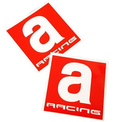 Pegatinas Gráficos Aprilia A CARRERAS Motocicleta Calcomanías 80mm x 2PIEZAS Rojo y Blanco - Imagen 1 de 3