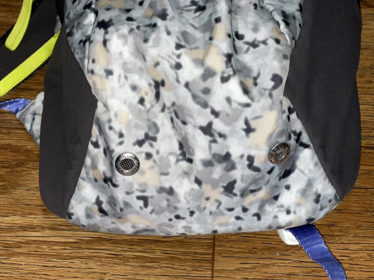 Lululemon Run From Work Backpack Not So Fleur Silver Spoon Rare Lululemon Run From Work Backpack Not So Petite Fleur  main image 2