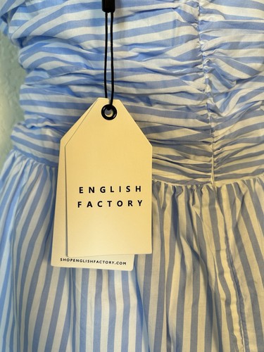 NWT English Factory Women’s Stripped Sundress; Size Large Retails $110 - Picture 13 of 14