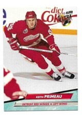 KEITH PRIMEAU 1992-93 FLEER ULTRA CARD NEAR MINT CONDITION NO GLOSS ON BACK