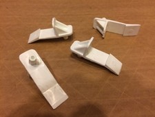 5MM Locking Shelf Rest for 5/8" Material White Shelf Pins Sold in lots of 25pc