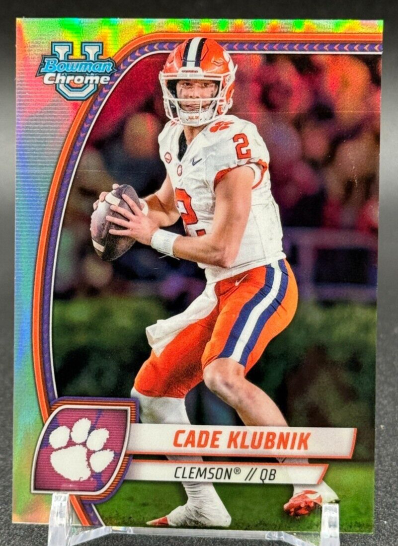 2024 Bowman University Chrome Cade Klubnik Image Variation Refractor #SP-16