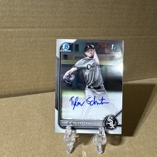 2022 Bowman Draft Chrome 1st Tyler Schweitzer Prospect Autograph Auto W814