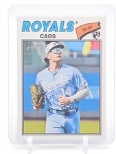 JAC CAGLIANONE 2025 TOPPS HERITAGE CAGS NICKNAME ROOKIE #136 ROYALS A Q4856