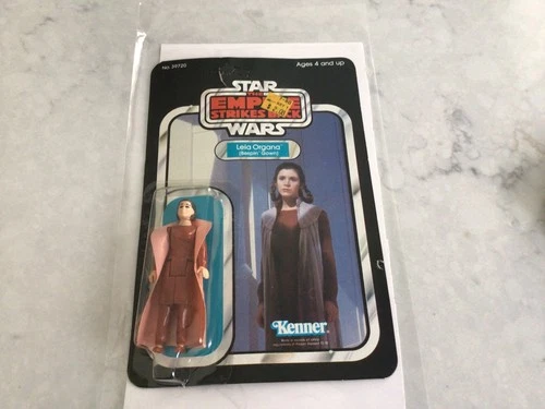 STAR WARS 1980 ESB EMPIRE STRIKES BACK MINT LEIA ORGANA BESPIN ON ORIG OPEN CARD