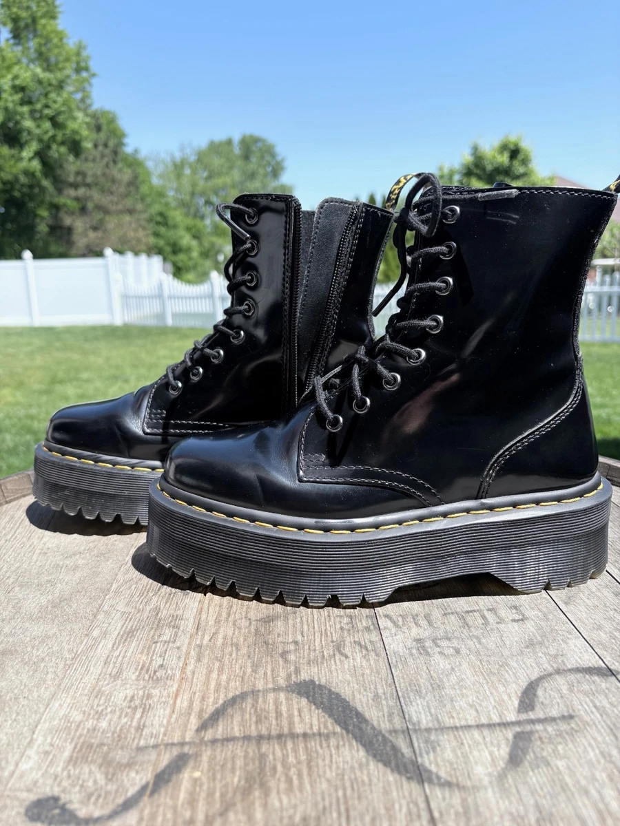 Dr. Martens Jadon Black Boots for Women for sale - eBay