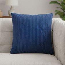 Cushion Covers Plain Corduroy Cord Jumbo Super Soft 16x16" / 40x40cm Pillow Case