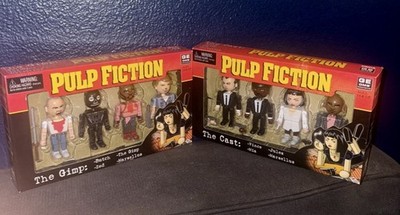 PULP FICTION MINI FIGURE 4-pack Each lot of (2): THE CAST & THE GIMP