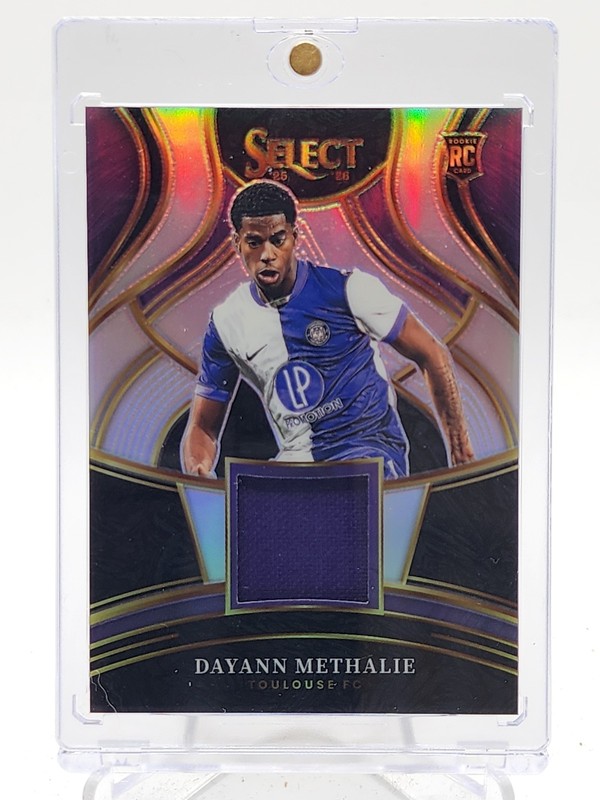 DAYANN METHALIE 2025-26 SELECT LIGUE 1 MCDONALD'S ROOKIE PATCH SILVER Q5902