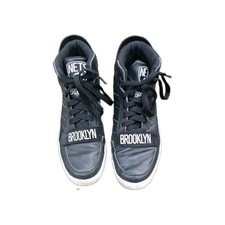 Adidas Originals Brooklyn Nets High Top Sneakers Shoes Black US 11 EU 45.5