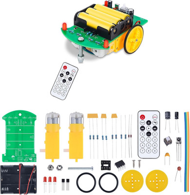 DIY Remote Control Car Soldering Kit Beginner Smart Robot Learning Electronics