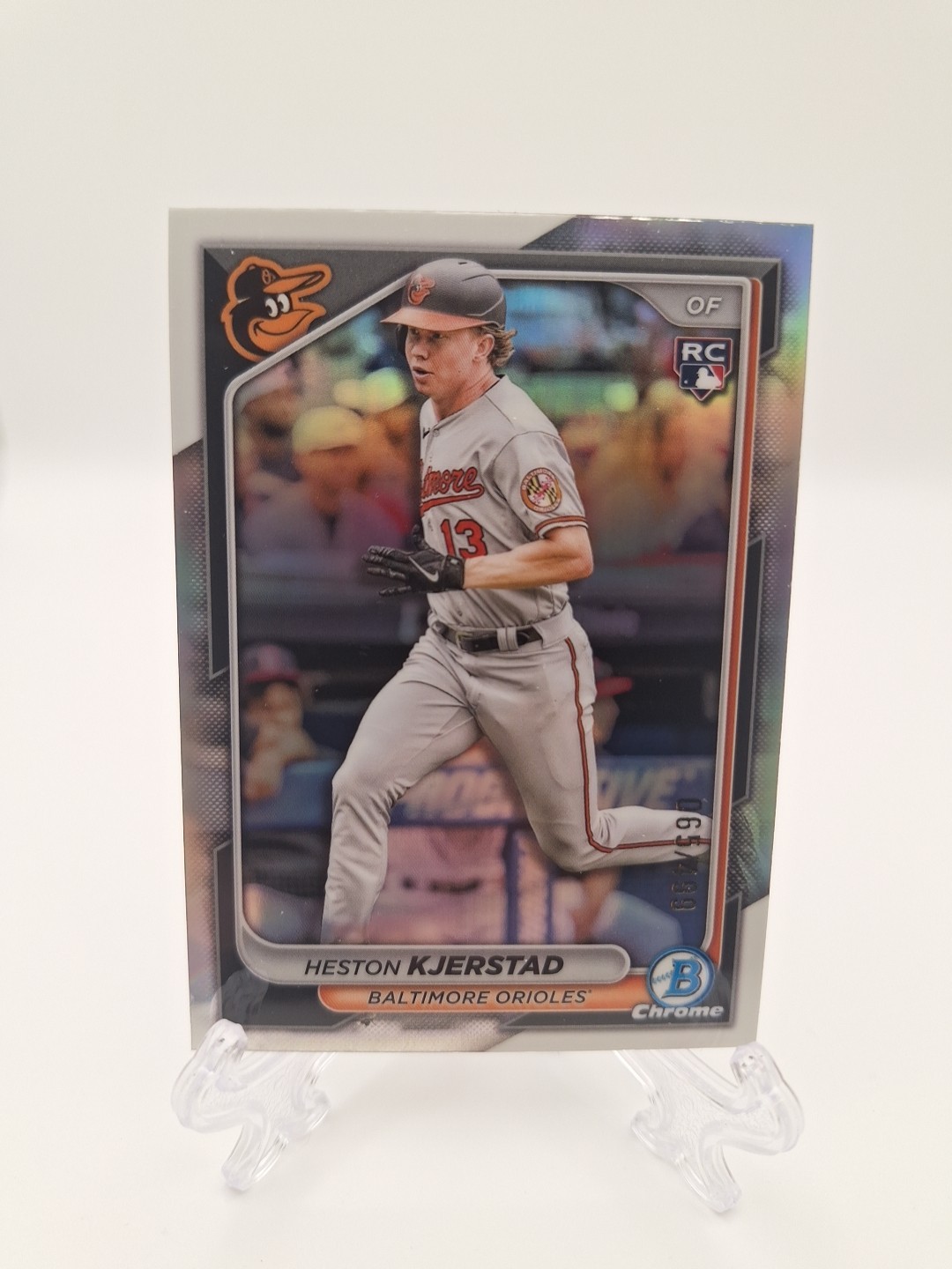 2024 Bowman Chrome - Heston Kjerstad #44 Refractor /499 (RC)