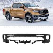 Front Bumper Black w/o Park Sensors For 2019-2023 Ford Ranger KB3Z17757AAPTM