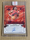 2024-25 COURT KINGS MASTER SAPPHIRE AUTO AUTOGRAPH JONATHAN MOGBO ROOKIE 6/25